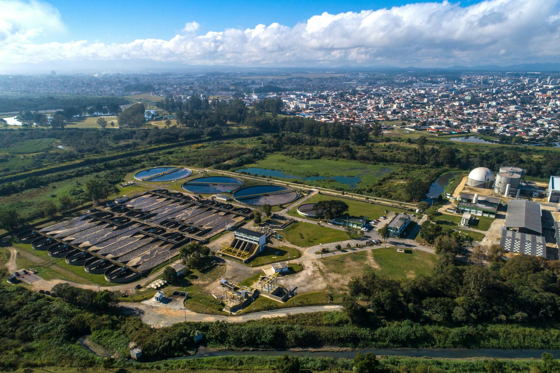 Belém Sewage Treatment Plant – Curitiba, Paraná, Brazil